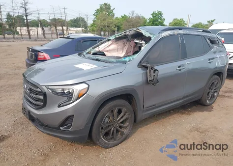 2020 GMC Terrain Awd Slt from USA, damaged, VIN 3GKALVEV6LL135119